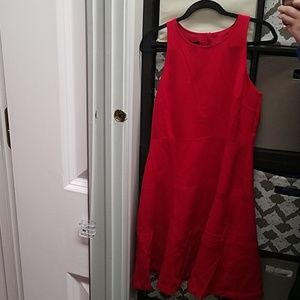 NWT Banana Republic racerback fit and flare dress
